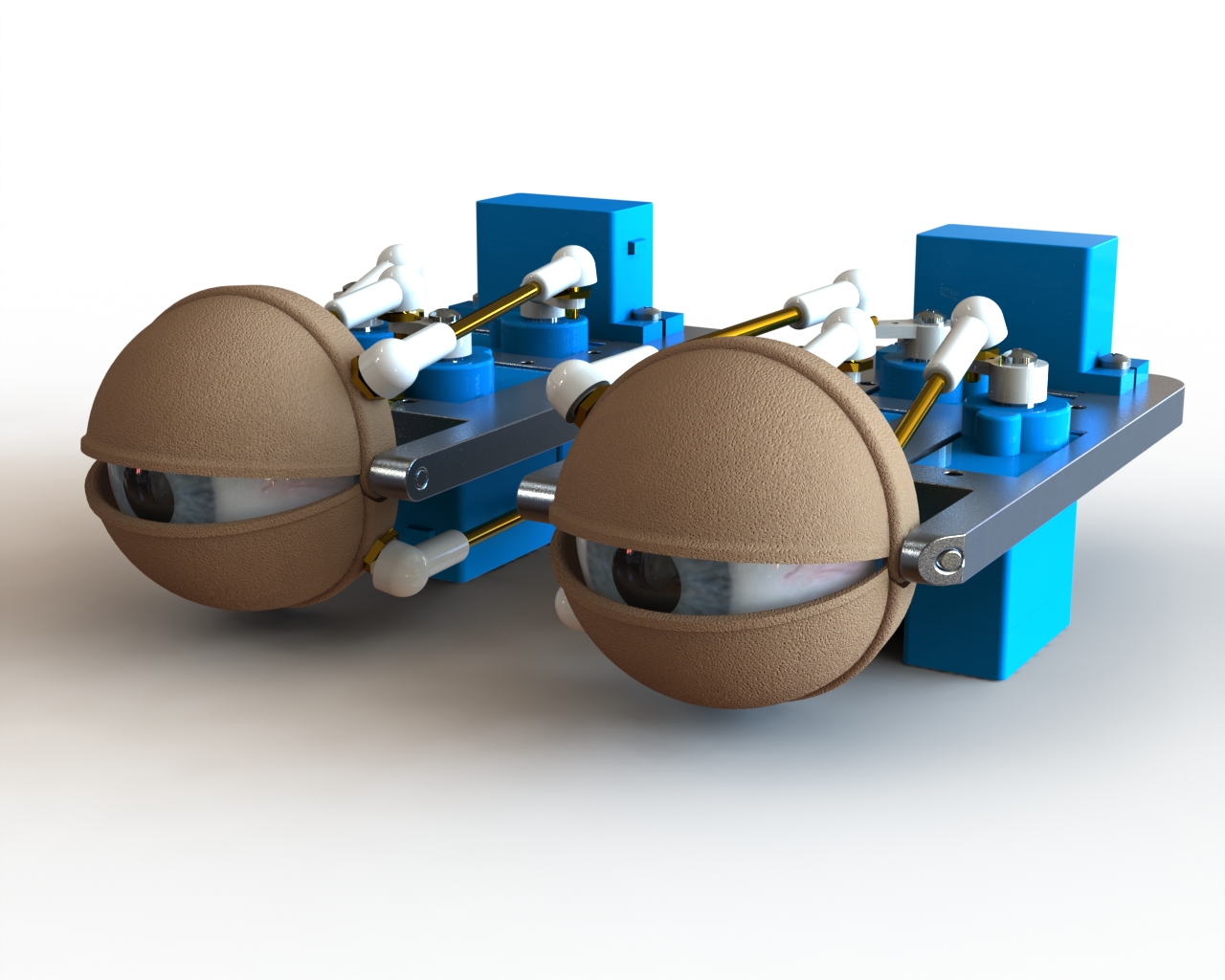 机器人眼睛气动控制装置